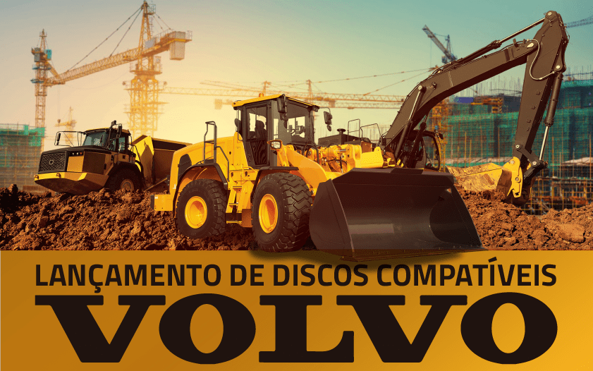 Lançamento de discos compatíveis VOLVO