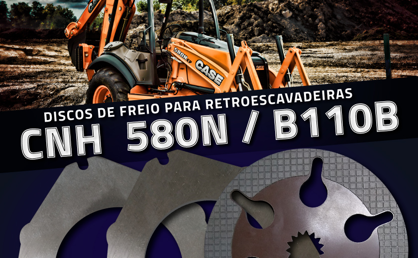 Conjunto de discos de fricção CNH 87708433 / 87708434 / 87708435